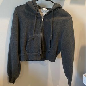 John Galt Cropped Sweatshirt